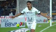 Piero Quispe marcó espectacular golazo y le dio la victoria a Pumas UNAM en México