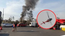 Helicóptero cae en Coyoacán: imágenes revelan cómo habría sido el accidente en CDMX