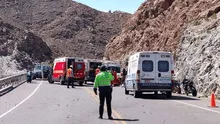 Arequipa: choque frontal entre motocicletas deja 1 muerto y 1 herido grave