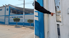Trujillo: delincuentes detonan explosivo en colegio Nova School y exigen pago de S/80.000