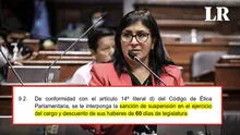 Mochasueldos: Plantean suspensión de Katy Ugarte por recorte salarial