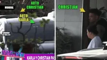 Karla Tarazona y Christian Domínguez se quedaron en el mismo hotel durante viaje a Huaral