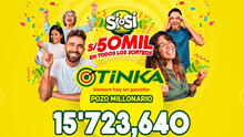 Sorteo La Tinka, resultados del 17 de abril: mira los números ganadores AQUÍ, vía Intralot