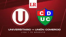 Alineaciones Universitario vs. Unión Comercio EN VIVO: hora y canal por el Torneo Apertura