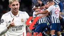LaLiga de España destaca a 'joya' de Alianza Lima y lo compara con 'Fede' Valverde del Real Madrid