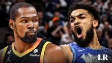 Con Karl-Anthony Towns y Kevin Durant: MIRA Minnesota Timberwolves vs. Phoenix Suns EN VIVO por la NBA Playoffs 2024