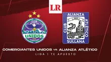 Ver Comerciantes Unidos vs. Alianza Atlético: juegan HOY por partido reprogramado de la Liga 1