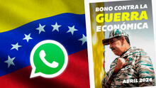 ¿El Bono de Guerra Económica 2024 se puede cobrar por WhatsApp? Revisa los NÚMEROS OFICIALES