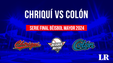 Chiriquí vs. Colón EN VIVO, final del Béisbol Mayor 2024: ¿a qué hora y cómo ver el juego 2 vía RPC?