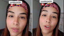 Venezolana compara el nivel educativo de Perú y su país: "La educación es muy precaria"