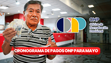 ONP, mayo 2024: conoce AQUÍ el CRONOGRAMA DE PAGOS para pensionistas del decreto ley 19990 y más