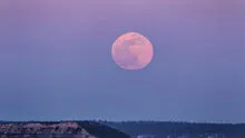 Luna rosa en Colombia: ¿a qué hora se ve este fenómeno y desde qué lugares?