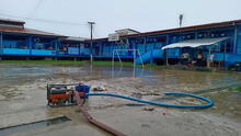 Colegio en Iquitos se inunda a consecuencia de las lluvias: 600 alumnos son los afectados
