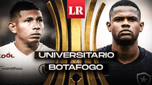 Universitario vs. Botafogo HOY: horario, canales y posibles alineaciones del duelo por Copa Libertadores