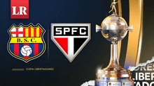 Barcelona SC vs. Sao Paulo EN VIVO HOY: ¿a qué hora juegan por la Copa Libertadores 2024?