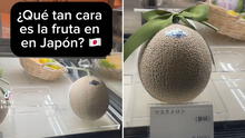 Peruano impacta con el precio de las frutas en Japón: ¡Un melón a S/100!