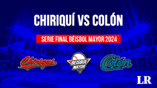 Colón vs. Chiriquí HOY EN VIVO por TVMAX: VER GRATIS el juego 3 de la serie final del Béisbol Mayor 2024 EN VIVO