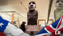 La misteriosa historia detrás del moai 'robado' por Reino Unido y que Chile exige su devolución