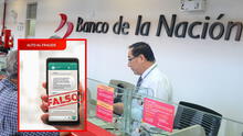 Banco de la Nación advierte nueva modalidad de estafa: ofrecen supuesto 'bono mini empresarial'