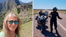 La historia de la adulta mayor que a los 60 años logró viajar sola en moto y conocer Machu Picchu