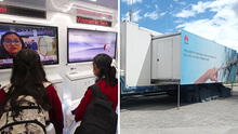 El primer truck inteligente en Sudamérica recorre el Perú y enseña TIC a estudiantes: así luce por dentro