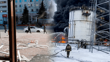 Ucrania causa 'daños importantes' en Rusia al bombardear refinería de petróleo: "El objetivo fue alcanzado"