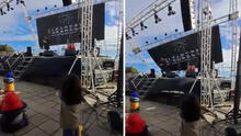 Mago se salva de morir aplastado cuando pantalla gigante se desploma durante su show en Chile