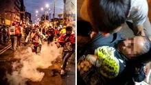 Centro de Lima: reprimen con gas pimienta a familiares de asesinados en protestas
