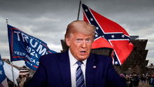 ¿Por qué la bandera confederada, usada por los seguidores de Trump, es símbolo de racismo en USA?