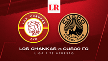 TRANSMISIÓN Los Chankas vs. Cusco FC HOY: sigue AQUÍ el partido por el Torneo Apertura 2024