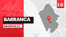 Temblor de magnitud 5.2 se sintió en Barranca hoy, según IGP