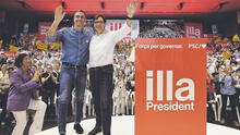 Socialistas ganan ampliamente elecciones en Cataluña