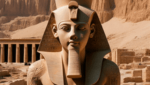 Científicos descubren parte de la estatua de uno de los faraones más importantes en Egipto