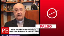 Cardenal Pedro Barreto no promueve proyecto que "aumenta el presupuesto": video es un montaje