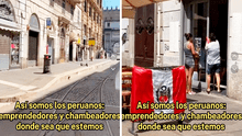 Peruana en Roma se sorprende al ver negocios cerrados excepto restaurante de Perú: “Somos chamba”