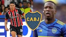 ¿James Rodríguez será compañero de Luis Advíncula? La tajante postura de Boca Juniors