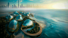 El increíble proyecto de Dubái para regenerar las costas del mundo en 2040: absorbería toneladas de CO2 al año