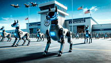 Esta es la futura base militar de Estados Unidos que será supervisada por robots con IA