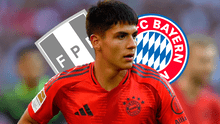 Matteo Pérez, jugador que rechazó jugar por Perú, habló sobre futuro tras debutar en Bayern Múnich