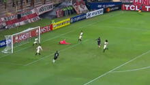 Jeffinho aprovechó un grosero error de Universitario y anotó el 1-0 en el Monumental