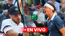 Nicolás Jarry vs. Alexander Zverev EN VIVO: hora y canal para seguir la final del ATP 1000 Roma
