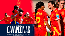 ¡Invencibles! España golea por 4-0 a Inglaterra en la final y es campeona del Europeo Sub-17 Femenino