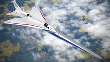 El silencioso avión supersónico X-59 de la NASA que ha superado una prueba para su primer vuelo