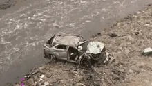 Callao: auto cae al río Rímac tras una intensa persecución policial