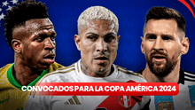 Convocados Copa América 2024: revisa los jugadores seleccionados por todos los países
