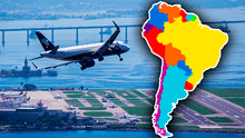 El país de Sudamérica que tiene el aeropuerto con las mejores vistas durante el aterrizaje en el mundo