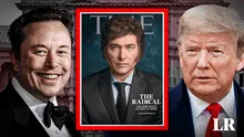 “El radical”: Javier Milei es portada de la revista Time, en la que habló de Elon Musk, Donald Trump y más