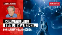 Crecimiento lento e inteligencia artificial, por Humberto Campodónico