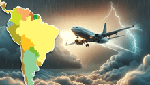 El vuelo más turbulento del mundo ocurre entre 2 países de Sudamérica: fuerza del aire cambia cada 2x3