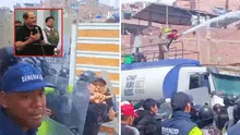 Surco reclama terreno y 6 serenos terminan heridos: acusan a alcalde de Chorrillos de ataques con camiones